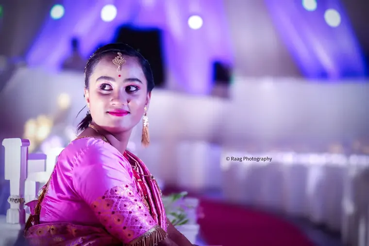 Portrait under the stage lights